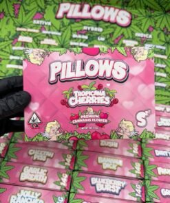 pillows cannabis flower valentine's edition
