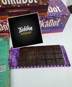 polka dot 5g mushroom chocolates