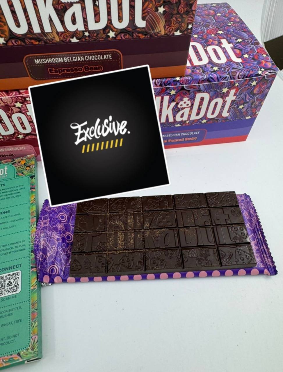 polka dot 5g mushroom chocolates polka dot 5g mushroom chocolates