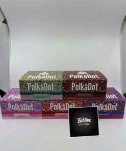 polka dot 5g mushroom chocolates