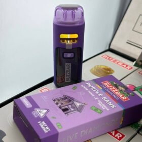 buzz bar disposable vape 3G StrawMelon Best Small Vape to Colours:Silver Leather