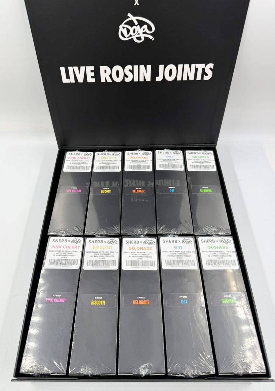 sherb x doja pre rolls sherb x doja pre rolls