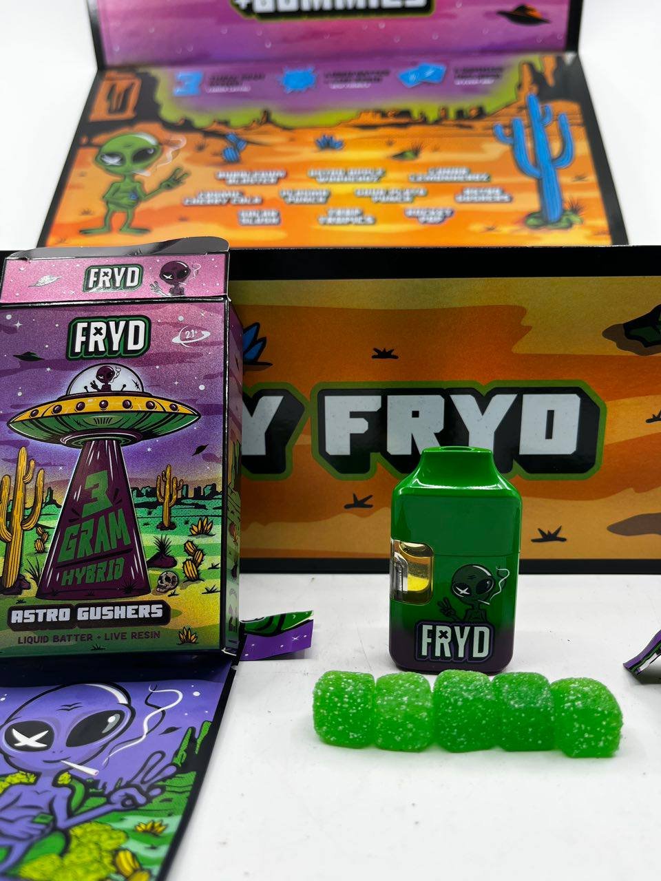 fryd 3g disposable + gummies fryd 3g disposable + gummies