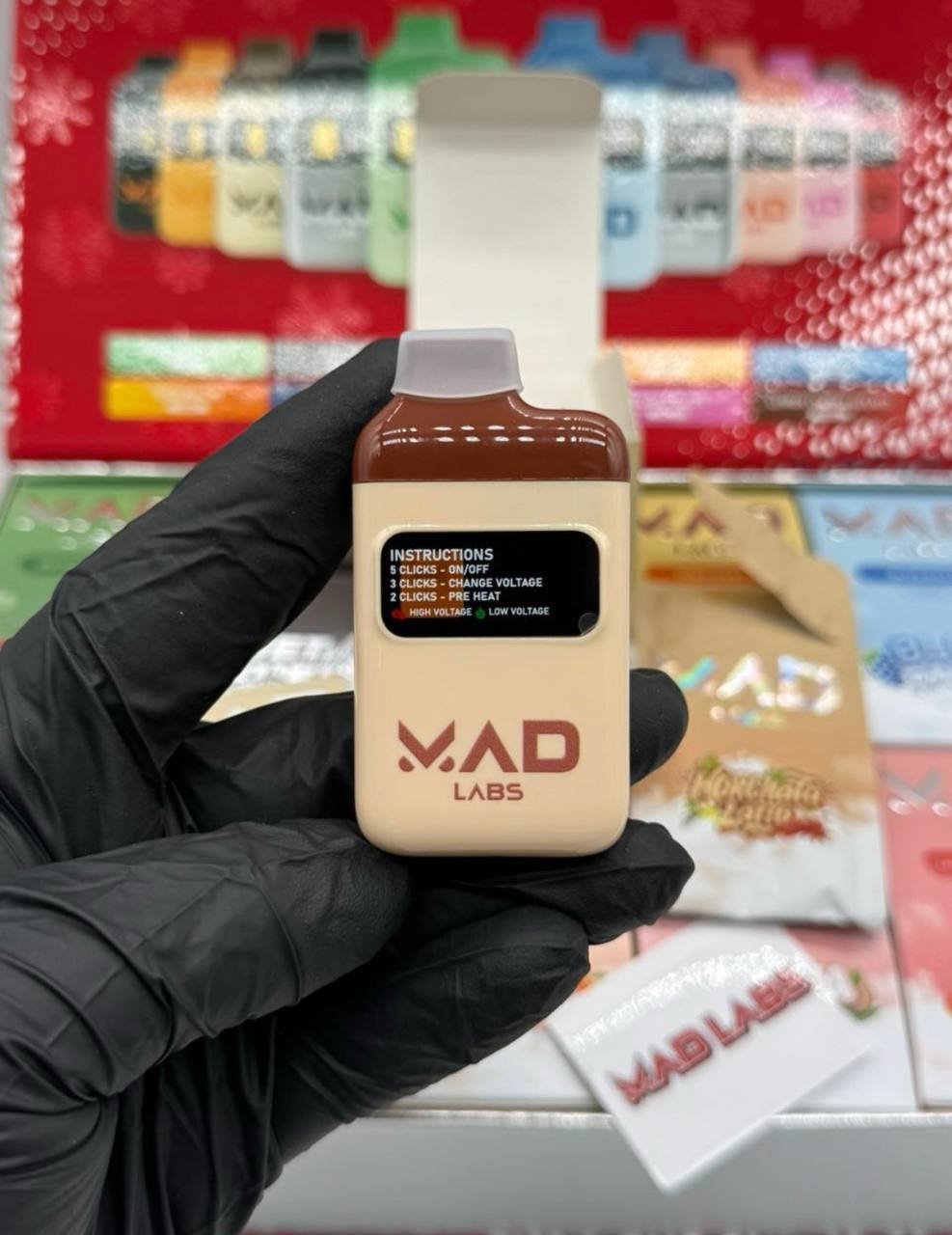 mad labs 2g disposable christmas edition mad labs 2g disposable christmas edition