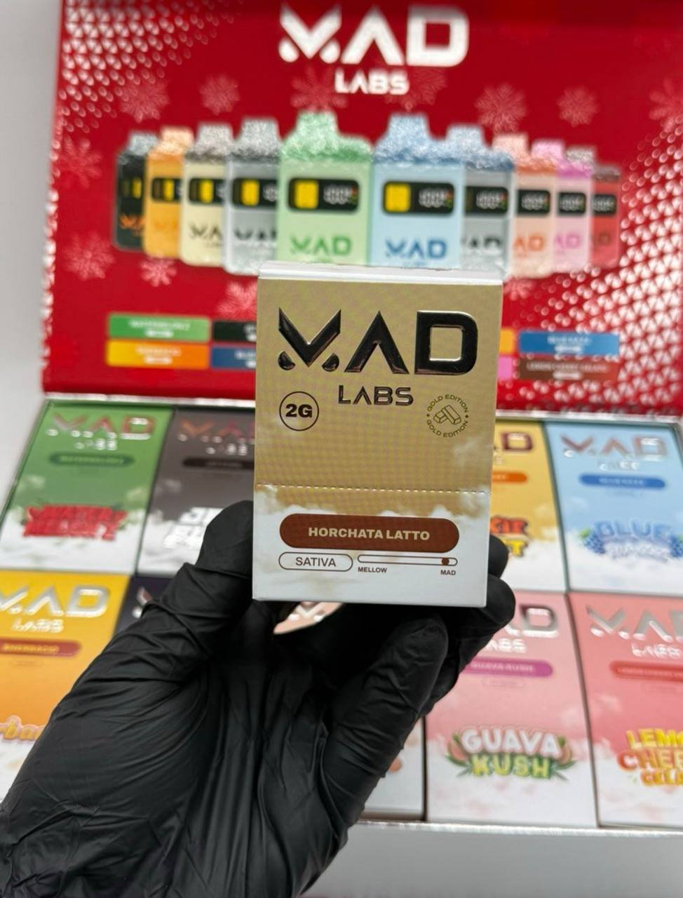 mad labs 2g disposable christmas edition mad labs 2g disposable christmas edition