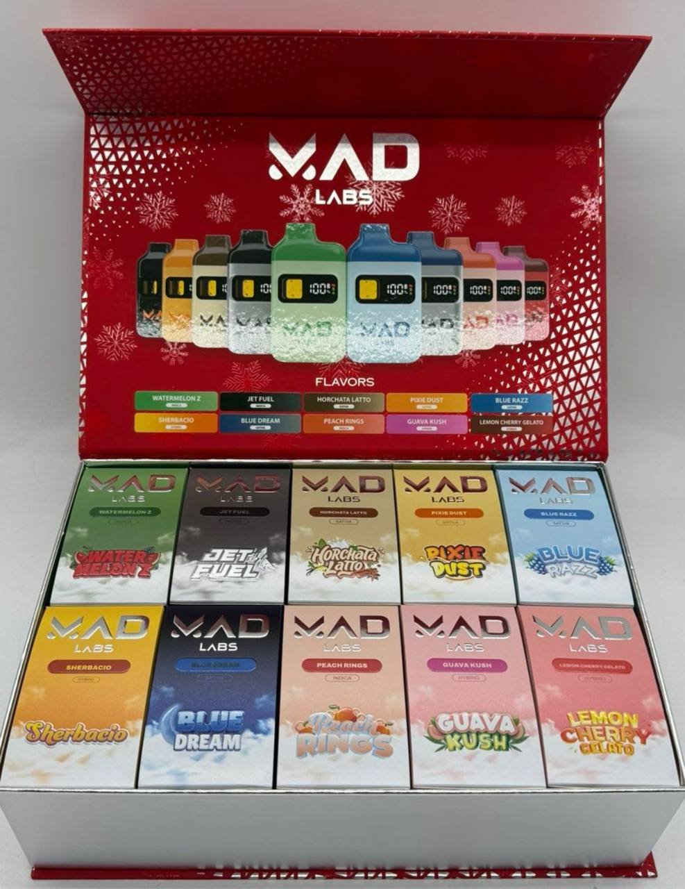 mad labs 2g disposable christmas edition mad labs 2g disposable christmas edition