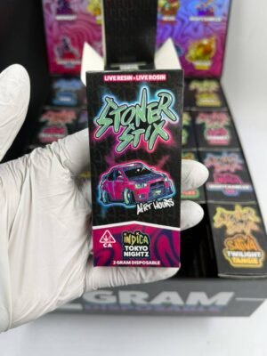 Stoner Stix 2G Disposable After Hours 2G Live Resin + Live Rosin Vape stoner stix 2g disposable after hours 2g live resin + live rosin vape