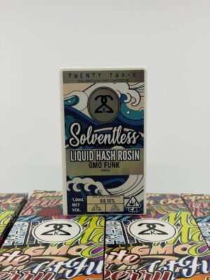 twenty two k liquid hash rosin carts