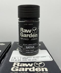 raw garden live sauce infused joints