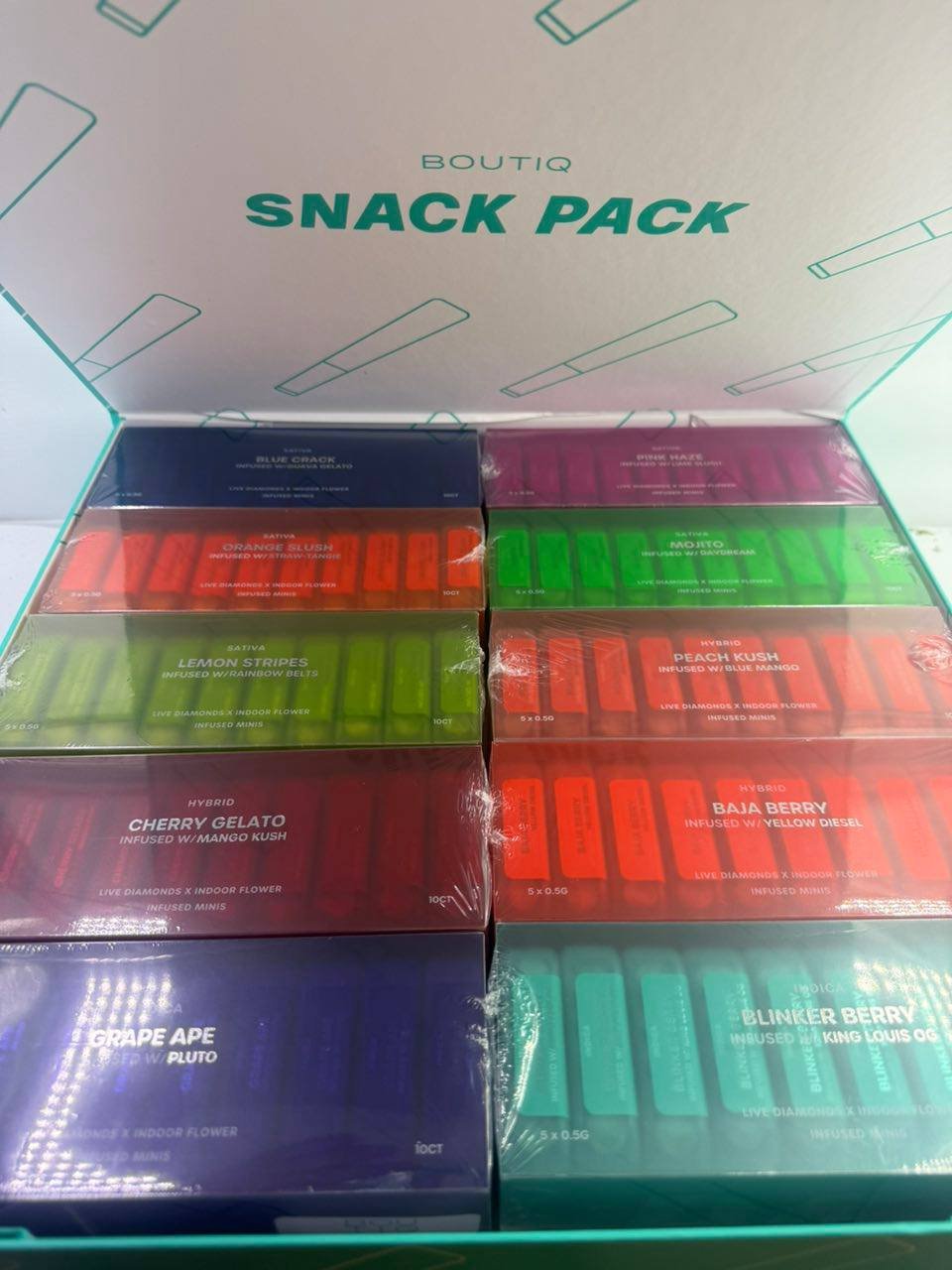 boutiq snack packs prerolls boutiq snack packs prerolls