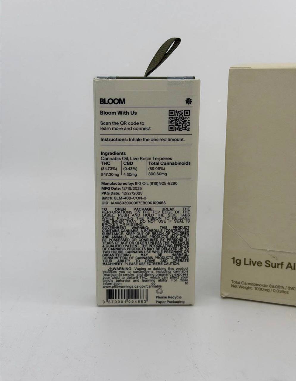 bloom surf 1g disposable bloom surf 1g disposable