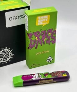 gross 1g live resin disposable