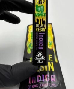 40 lights 1g disposable