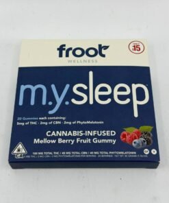 froot m.y. sleep 100mg gummies