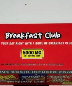 breakfast club live rosin edibles 3.5g infused edibles