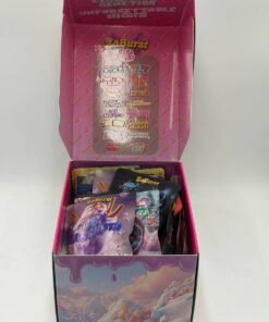 za burst qp box snowcap 8ths with gummies za burst qp box snowcap 8ths with gummies