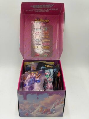 Za Burst QP Box Snowcap 8ths With Gummies za burst qp box snowcap 8ths with gummies