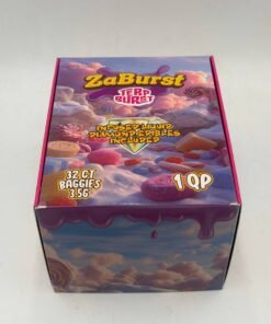 za burst qp box snowcap 8ths with gummies za burst qp box snowcap 8ths with gummies
