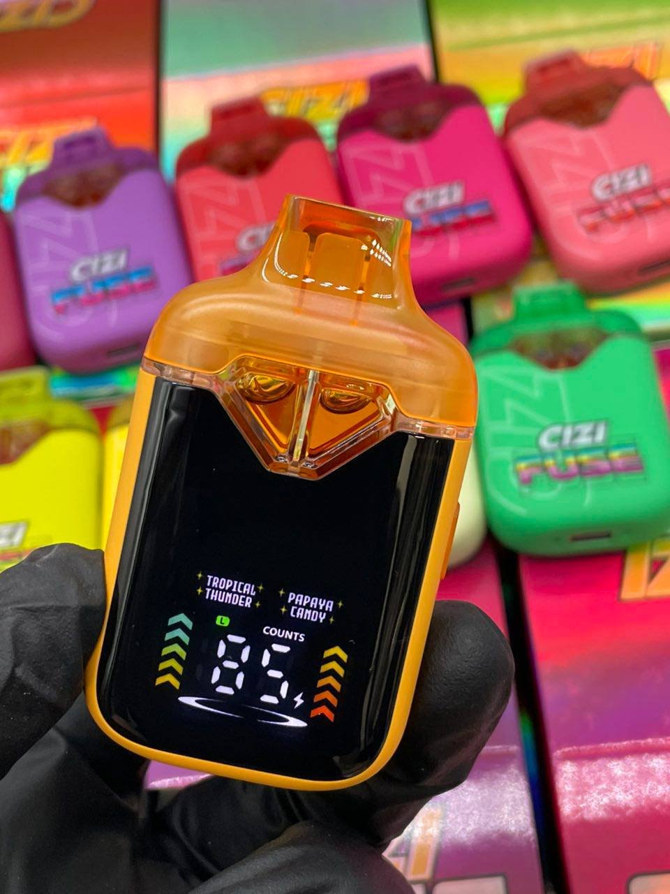 cizi fuse 2g disposable dual chamber vape with led display cizi fuse 2g disposable dual chamber vape with led display