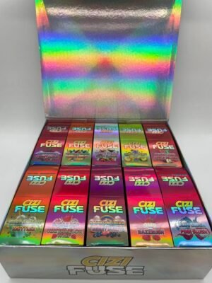 Cizi Fuse 2g Disposable Dual Chamber Vape With LED Display cizi fuse 2g disposable dual chamber vape with led display