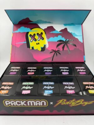 Packman X Partyboys 3g Disposable Live Resin + Liquid Diamonds Packman X Partyboys 3g Disposable
