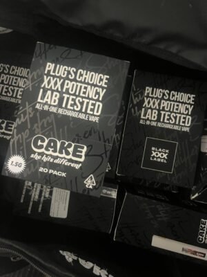 OG Cake 2G Disposable Black XXX Label OG Cake 2G Disposable