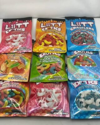 Liitt Exotics Edibles 1000MG Liitt Exotics Edibles 1000MG
