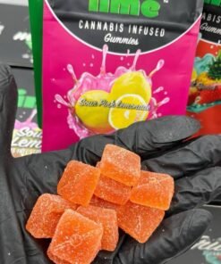 Lime Cannabis Infused Gummies