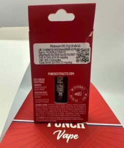 Punch Extracts 1g Cartridge