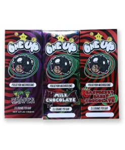 one up mushroom chocolate bar