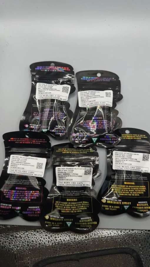 ripz disposable vape 2G Botanical Terpenes Best FiftyBar Vape Flavors Flavor:Skittles & Orange Melon