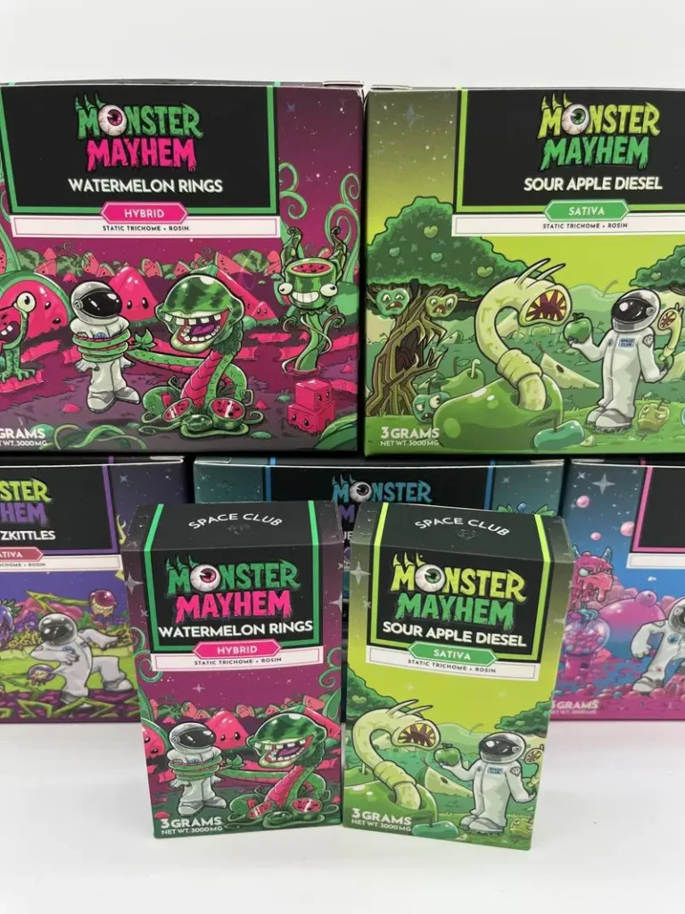 Space Club Monster Mayhem 3g Vape Space Club Monster Mayhem 3g Vape